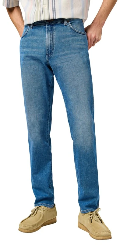 Wrangler Men's River Jeans, Bedazzled Blue, 38 W/34 L