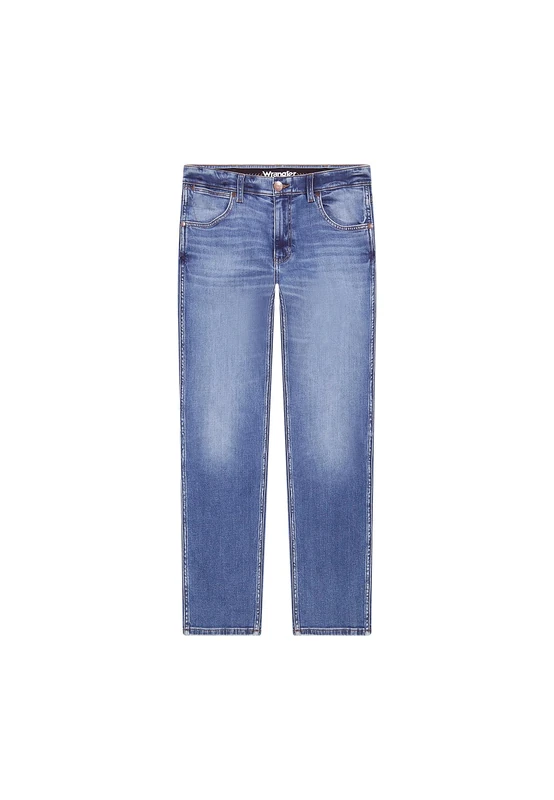 Wrangler Men's Greensboro Jeans, Mid Authentic Wash, 34/30