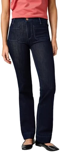 Wrangler Women's Flare Jeans, Soft Moonlight, W26/L34