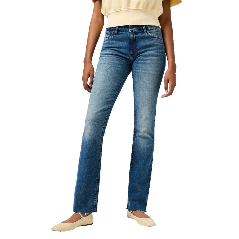 Wrangler Women's Bootcut Jeans, Filthy Sands, 30W x 34L
