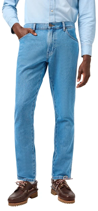Wrangler Men's River Jeans, Jungle Cool, 33 W/34 L