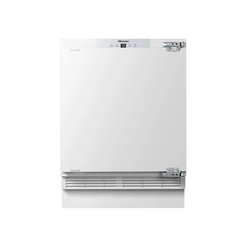Hisense RUR156D4AWE Built-in under-counter fridge with 4 star freeze zone, 121L Capacity 59.5 × 81.8 × 54.5 cm (W×H×D) White