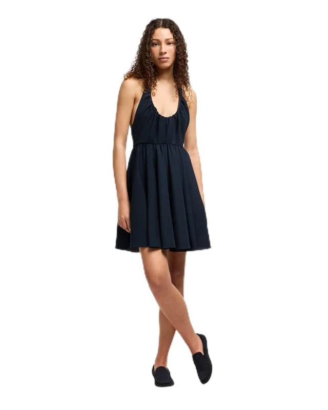 Armani Exchange Women's Limited Blue Edition Halter Dress, 24