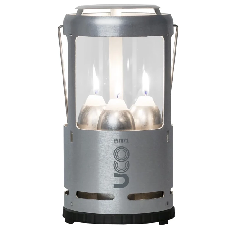 UCO Candlelier Candle Lantern, Raw Aluminum