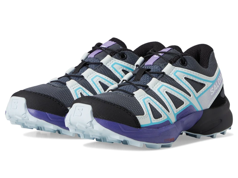 Salomon Unisex Kids Speedcross Trail Running Shoe, Turbulence Ballad Blue Liberty, 10.5 UK