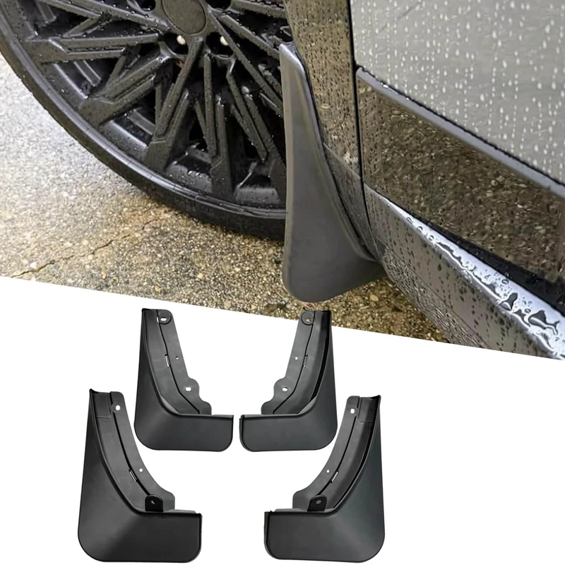 KEAIDAP Mud Flaps Compatible with Santa fe 2024 2025 - No Drilling Required Splash Guards Front & Rear Fender Flaps Fit for Santa fe 2024 2025 Exterior Accessories (4PCS)