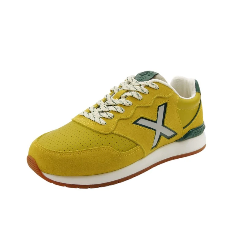Munich Men's Dash Premium 254 Sneaker, Lemon Tree, 7 UK