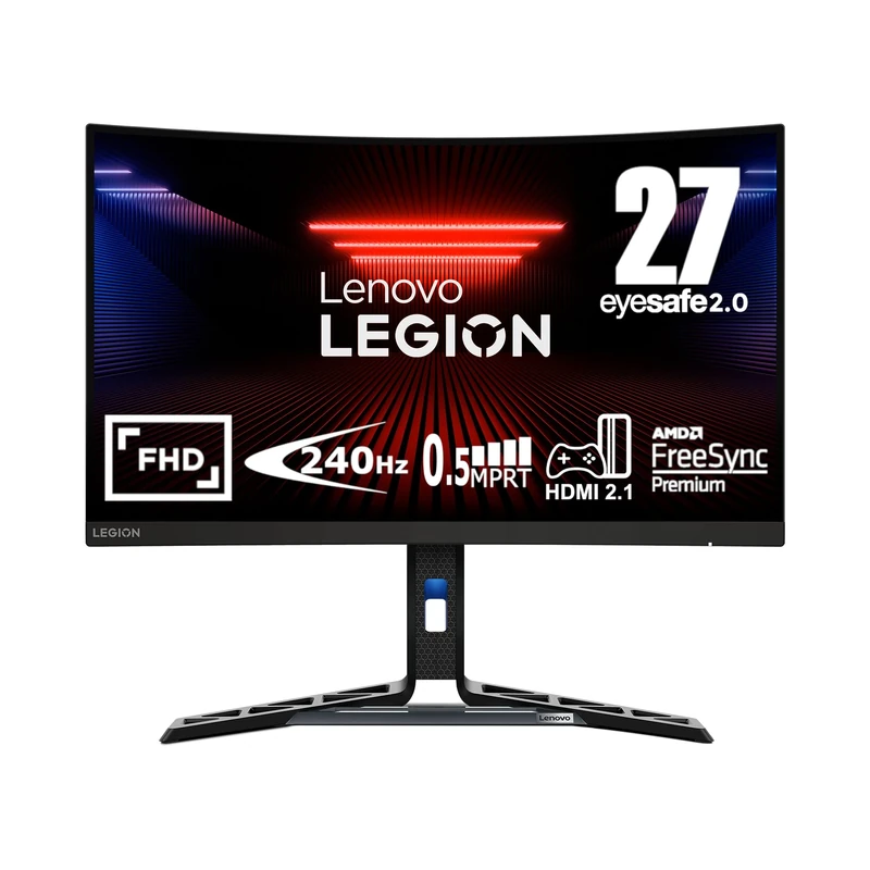 Lenovo Legion R27fc-30 27 inch Gaming Monitor | FHD, 1080p, 240Hz, VA, 0.5ms, HDMI, DP | AMD Freesync, NVIDIA G-SYNC Compatible | PS5, Xbox, PC screen