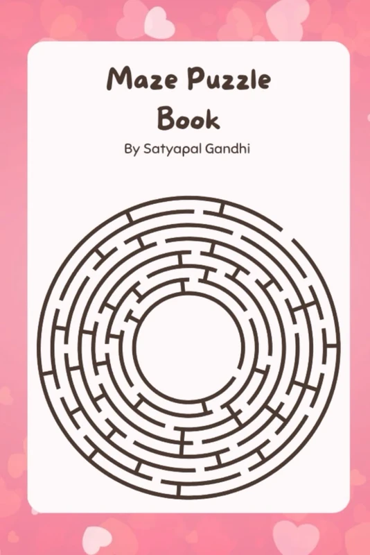 Maze Puzzle Book: Fun and Challenging Mazes for Kids
