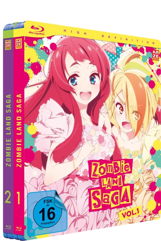 Zombie Land Saga - Staffel 1 - Gesamtausgabe - Bundle Vol.1-2 - [Blu-ray]