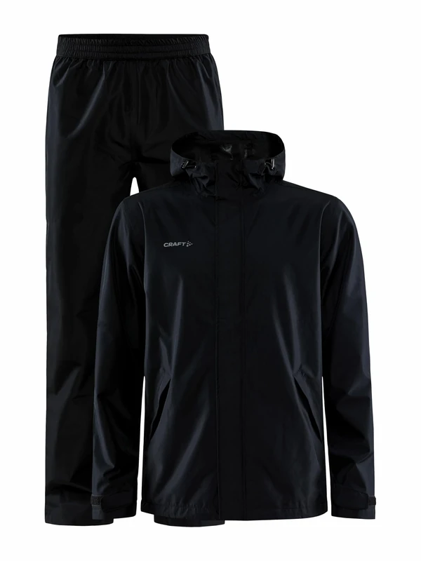 Craft Men's Core Explore Rain Set M Rainwear, Black, M