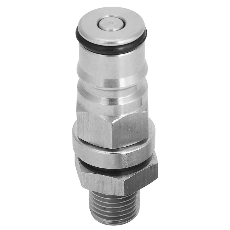 SUNGOOYUE BEER KEG BALL LOCK ADAPTER PRESSURE RELIEF VALVE STAINLESS STEEL BREW ACCESSORY for Home Brewing (liquid)