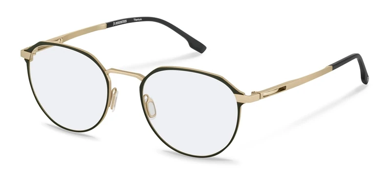 Rodenstock R7150 Black, gold 51/19/140 MAN Eyewear Frame
