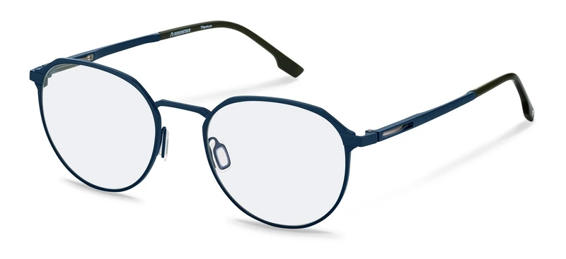 Rodenstock R7150-d-5119-140-0000-e57 Prescription Eyewear Frames, Dark Blue, Black, 51 cm - Image 1