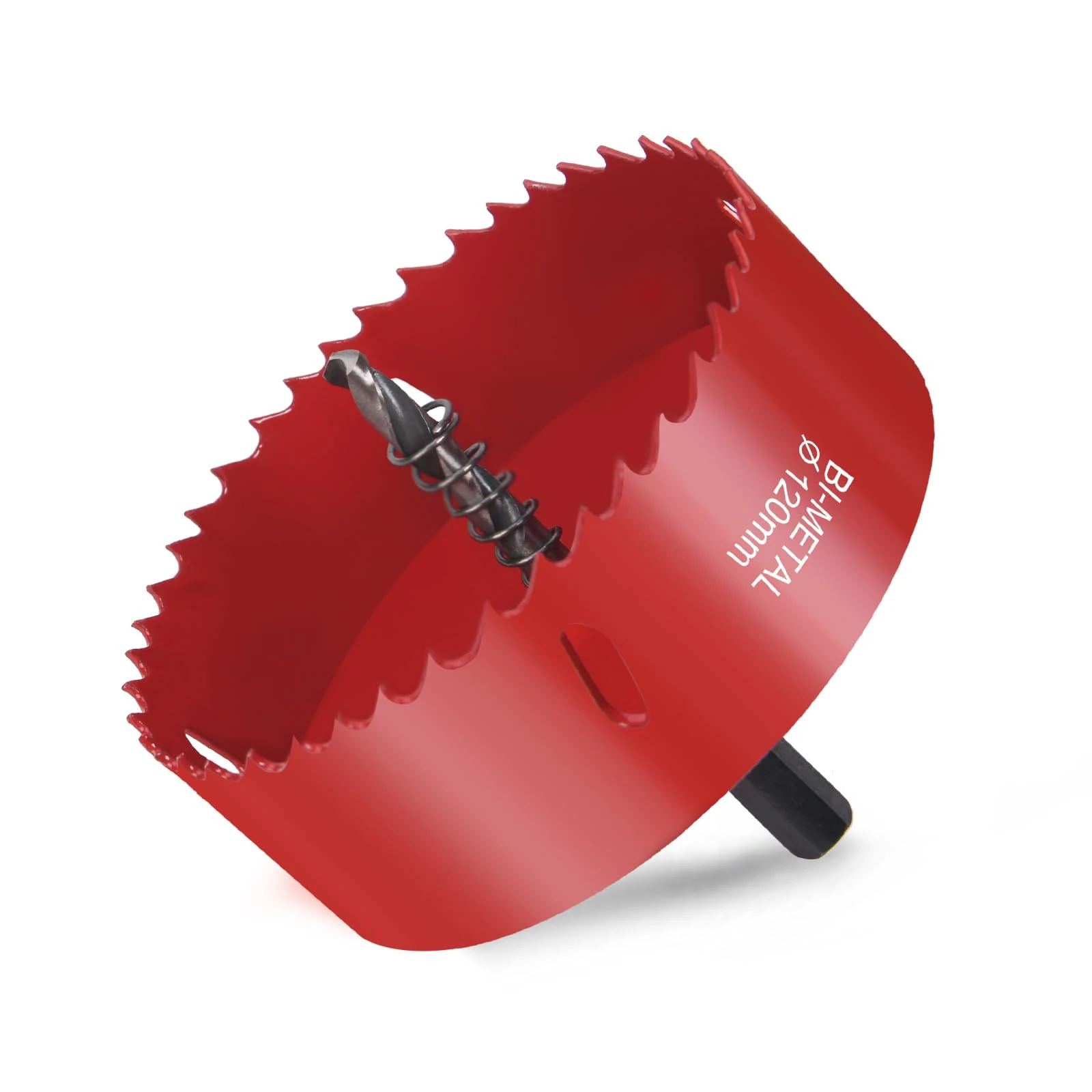 Flintronic Bi-Metal Hole Saw, 120mm Hole Saws Cutter, Smooth Fast Cutting metal hole Cutter, HSS Bi-Metal Drill Bit for Wood, Plastic, Plywood, Drywall, Fiberglass, PVC Board