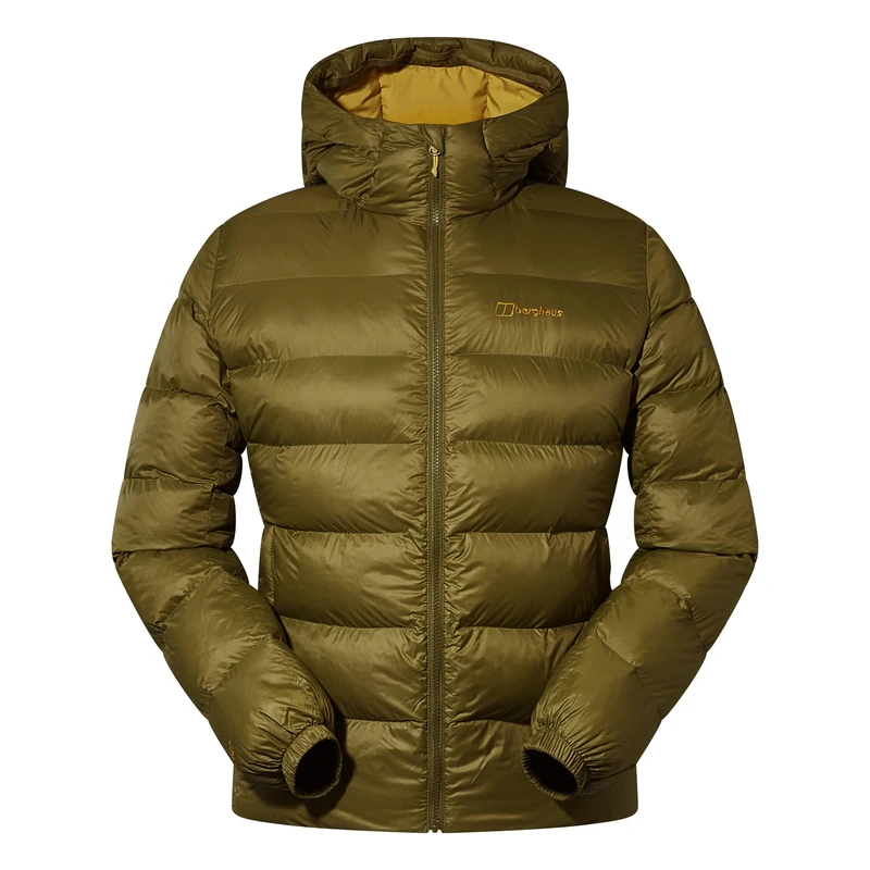 Berghaus Men's Ewden Insulated Big Baffle Jacket, Oak Moss, L