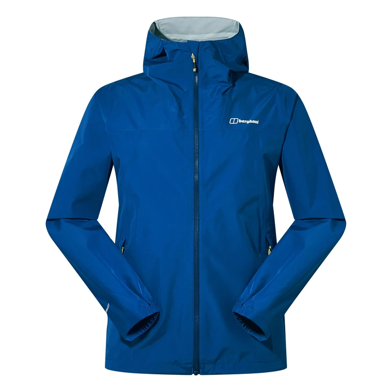 Berghaus Deluge Pro Waterproof Shell Jacket | Adjustable | Durable Coat | Rain Protection Jacket, Electric Cobalt, L