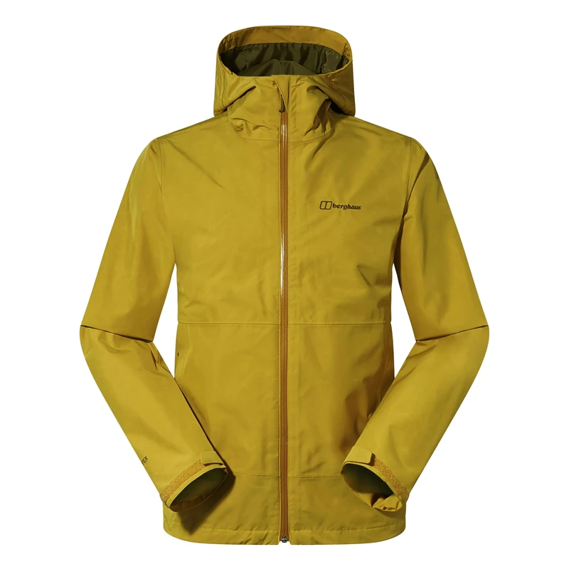 Berghaus Men's Bramblfell Gore-Tex Waterproof Breathable Interactive Jacket, Ochre, 2XL