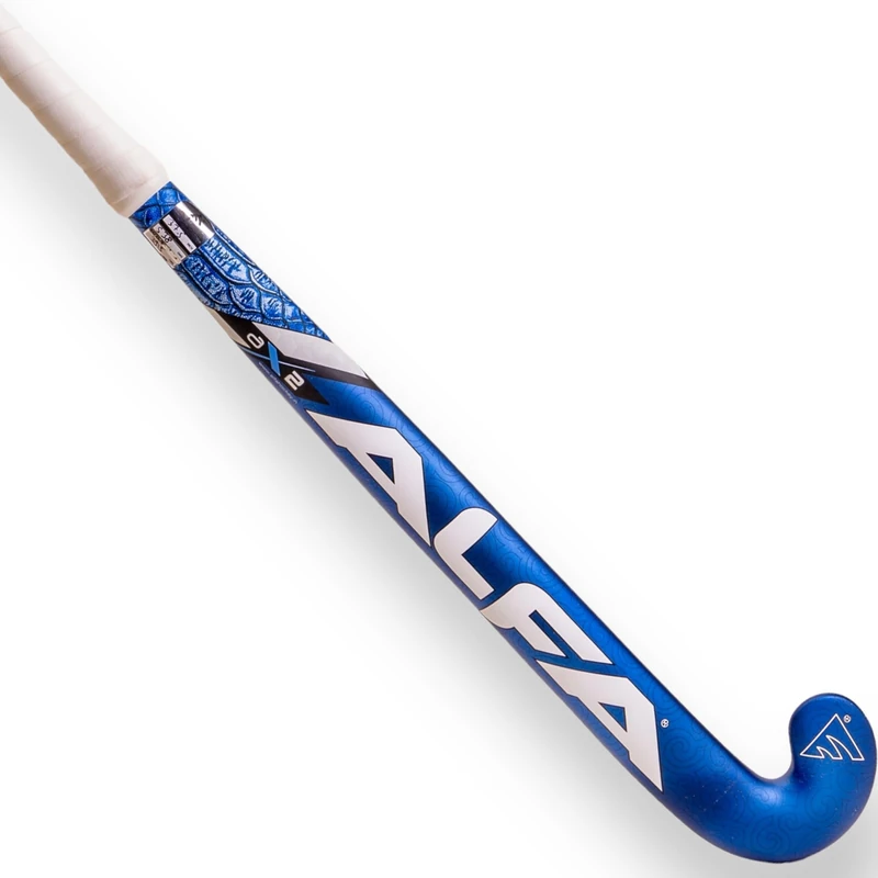 A L F A Unisex Adult AX2 Hockey Stick, Blue Spark, 36.5 Inches