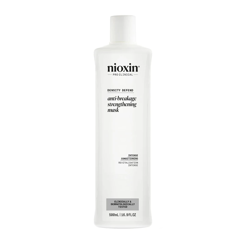 Nioxin Density Defend Anti-Breakage Strengthening Hair Mask - Deep Conditioning Hair Treatment Protects Against Hair Breakage - with Vitamin C (500ml)