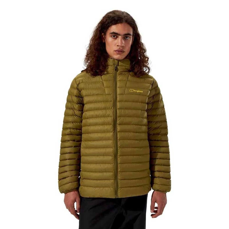 Berghaus Men's Vaskye Synthetic Insulated Jacket | Extra Warm | Durable Coat | Lightweight Design | Puffer Jacket, Oak Moss, S