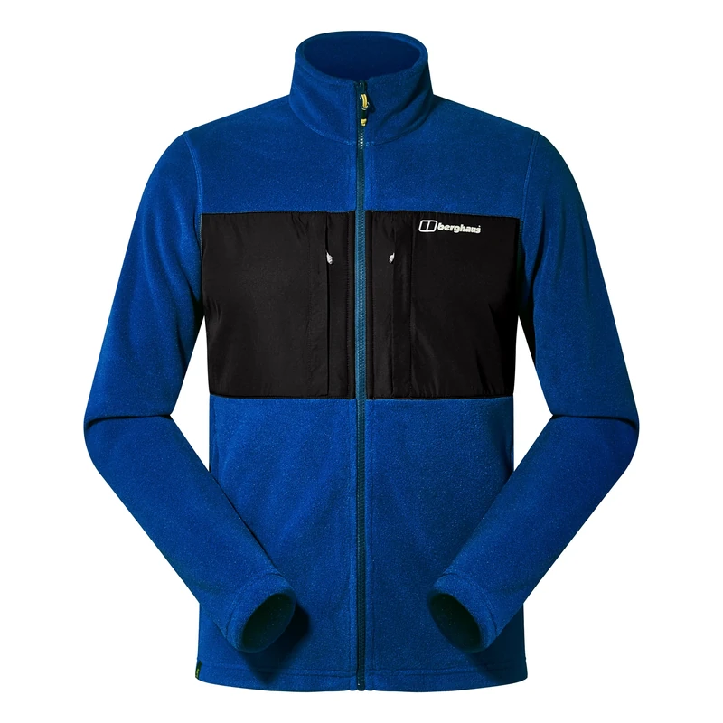 Berghaus Men's Prism Guide Interactive Jacket, Electric Cobalt/Jet Black, 2XL