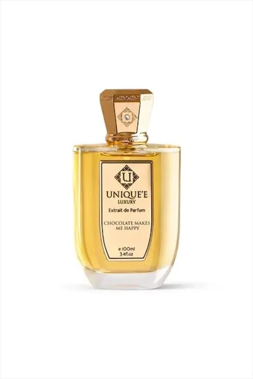UNIQUE'E LUXURY Chocolate Makes Me Happy Extrait de Parfum, Unisex (100 ml)