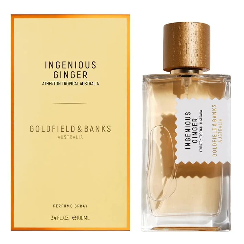 GOLDFIELD & BANKS Ingenious Ginger Perfume Spray, Unisex (50 ml)