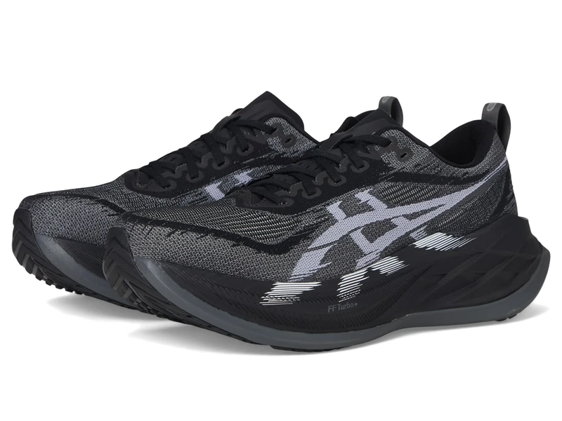 ASICS Superblast 2 Unisex-Adult Sneaker, Black/White, 43.5/45 EU