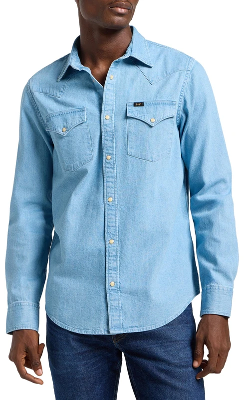 Lee Men's Regular Western Shirt, Lakeside Wash, XS