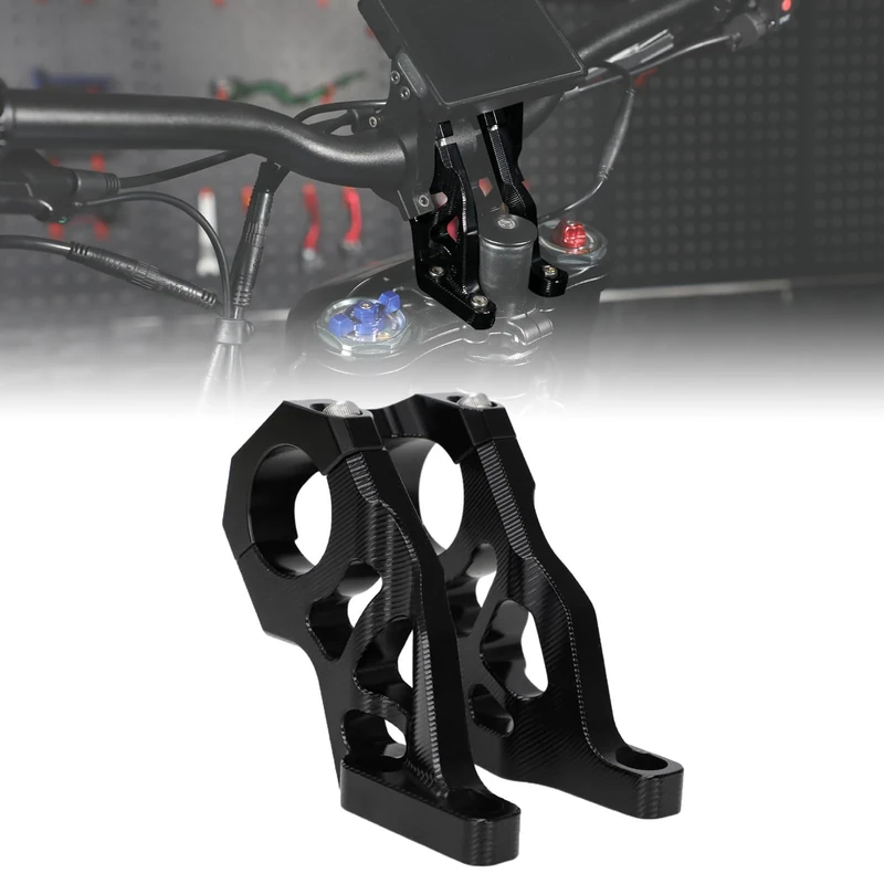 CHANGCHENG Motorcycle Handlebar Riser Talaria Handle Bar Mount Stem Riser for Talaria Sting MX3 MX4 Electric Dirt Bike Black
