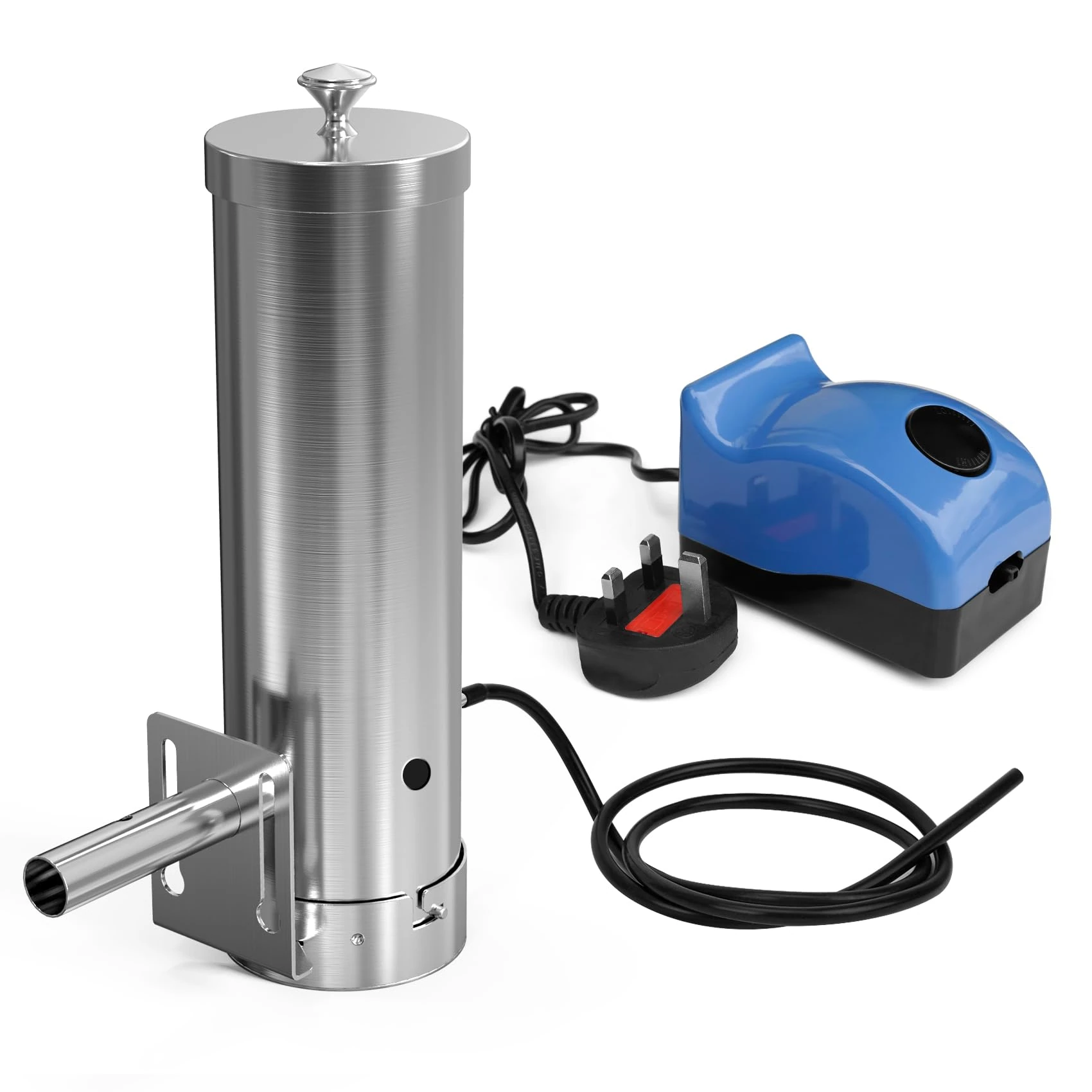 DOBADN Smoker Generator Box for Cold & Hot Smoking, Wood Chips BBQ Smoker for Gas Grill