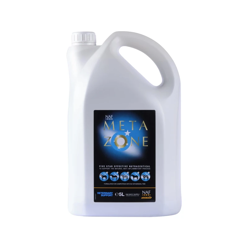 NAF Five Star Metazone Liquid 5L – A Five Star Effective Nutraceutical to support the Body's Own Natural Anti-Inflammatory Systems – Promotes Comfort, Mobility & Recovery – Suitable for Daily Use - Image 1