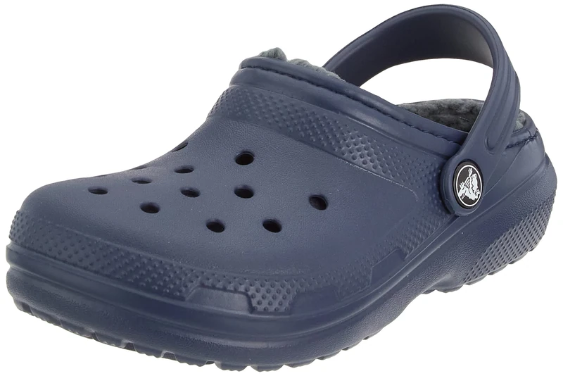 Crocs Classic Lined Clog Mushroom/Bone - Toddler UK 6
