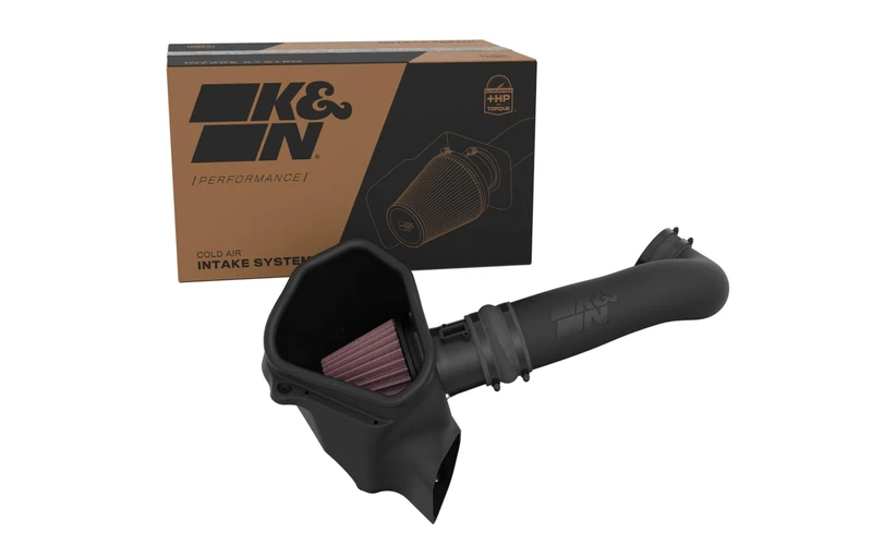 K&N Aircharger Kit compatible with Cadillac CT5-V (Blackwing) 6.2L V8 2022-2024 (63-3121)