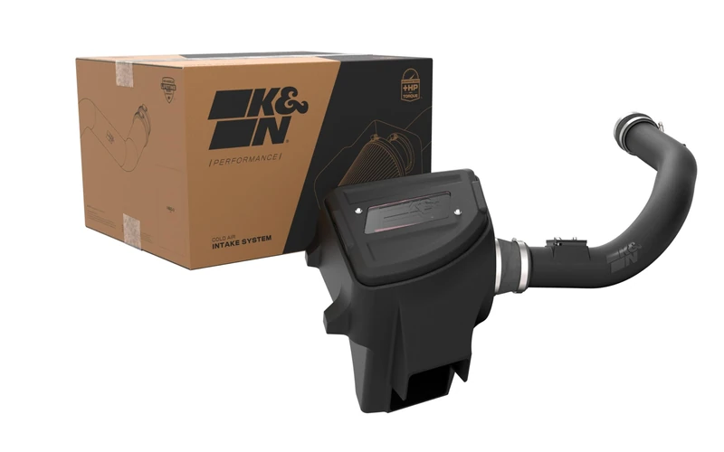 K&N Aircharger Kit compatible with Dodge Ram 1500 3.0L Turbo Diesel V6 2020-2023 (63-1586)