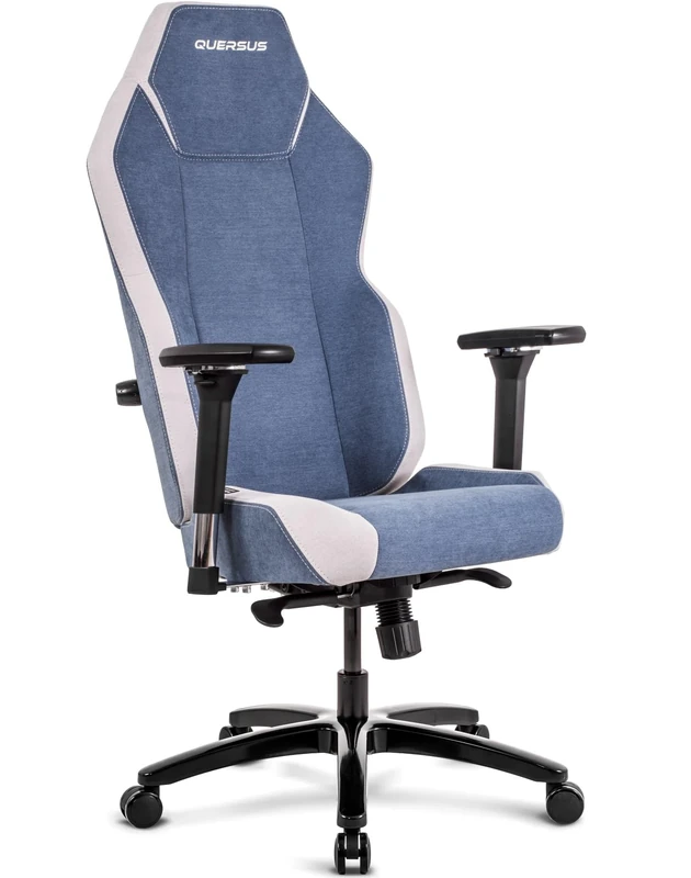 Quersus Faux Leather Chair Blue Universal - Image 1