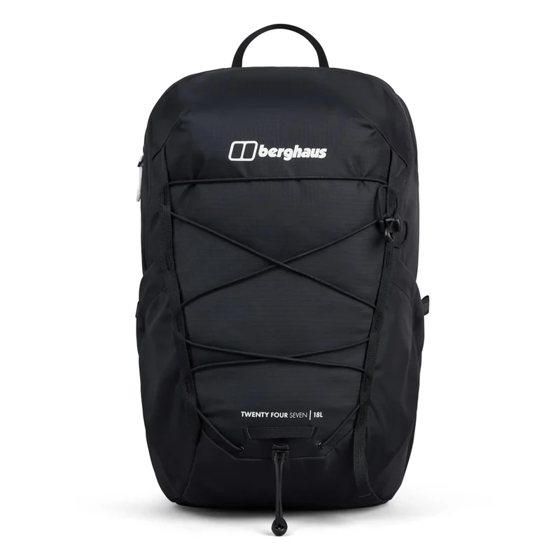 Berghaus Unisex 24/7 Backpack 28 Litre | Comfortable Fit | Durable Design | Rucksack for Men and Women, Black/Black, ONESZ
