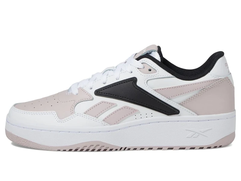 Reebok Womens ATR Chill Lace-Up Leather Basketbal Shoes, White/Ashen Lilac/Black, 4.5 UK