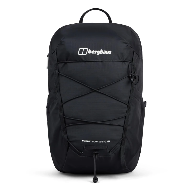 Berghaus Unisex 24/7 Backpack 18 Litre | Comfortable Fit | Durable Design | Rucksack for Men and Women, Black/Black, ONESZ