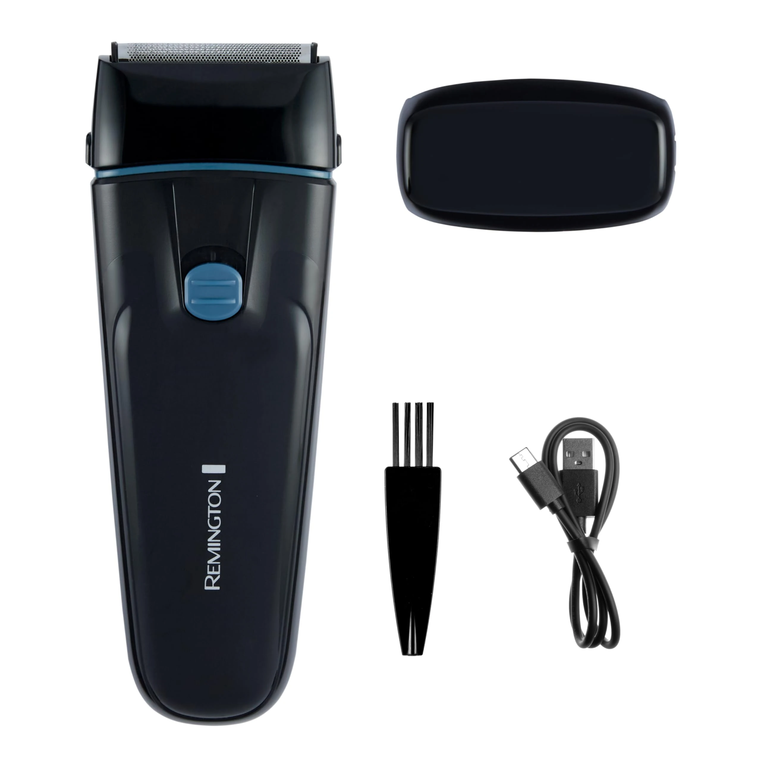 Remington Mens Electric Foil Shaver F1 (Pop-up Trimmer, 30 min Usage, Removable, Washable Blades, Cordless Usage, USB-C Charging, 100% Waterproof) F1000