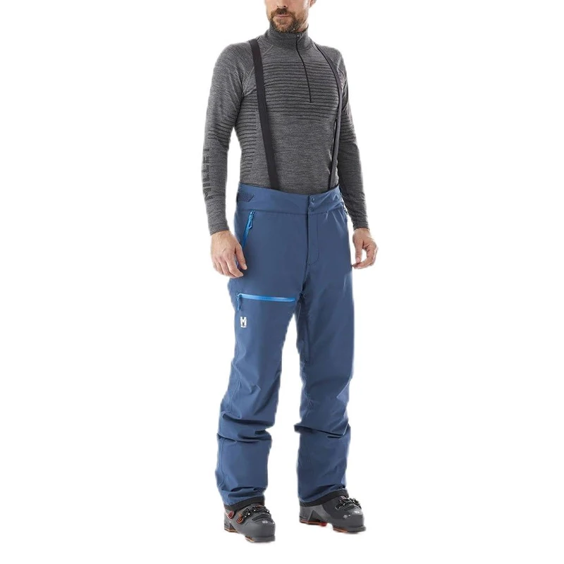 MILLET Men's Atna Peak 3 Pant M Trouser, Blue (New Logo), S