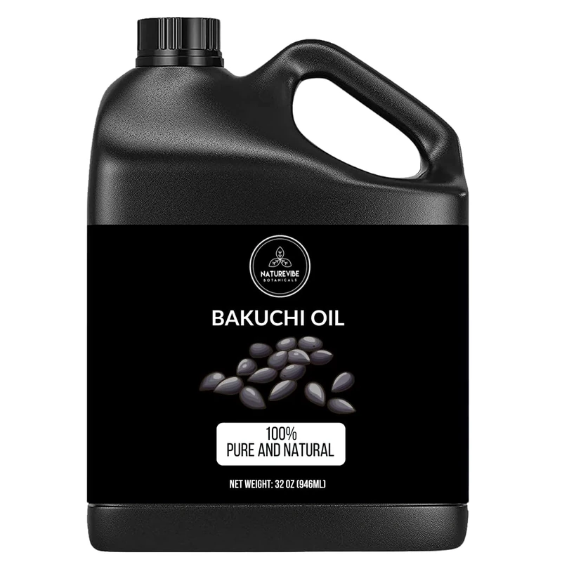 Naturevibe Botanicals Bakuchi (Babchi) Oil 946ml | 100% Pure and Natural | Great for Skin Care and Hair Care