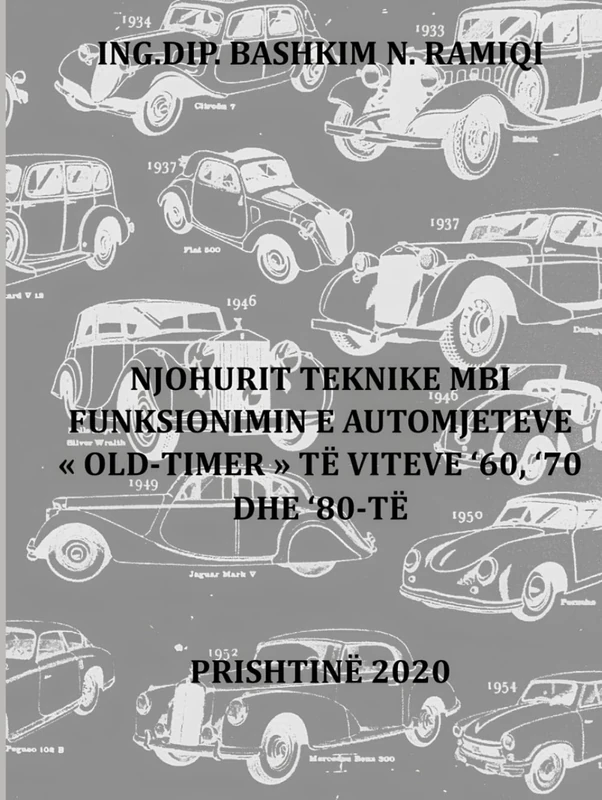 NJOHURIT TEKNIKE MBI FUNKSIONIMIN E AUTOMJETEVE « OLD-TIMER » TË VITEVE ‘60, ‘70 DHE ‘80-TË - Image 1