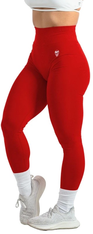 Gymreapers Infinity Seamless Workout Leggings for Women High Waist Seamless Leggings for Exercise Running Active Yoga Pants, Carolina Reaper, Large - Image 1
