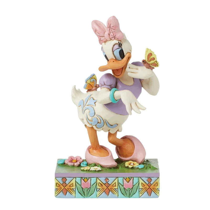 Disney Traditions Daisy Duck With Butterflies Figurine, height 13cm