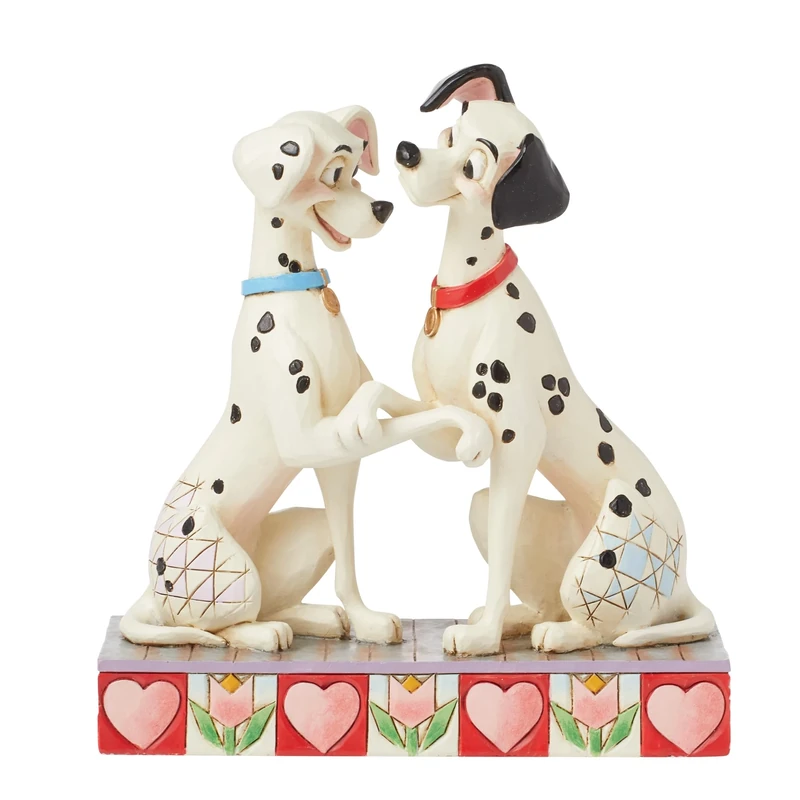 Disney Traditions 101 Dalmatians Pongo and Perdita Figurine