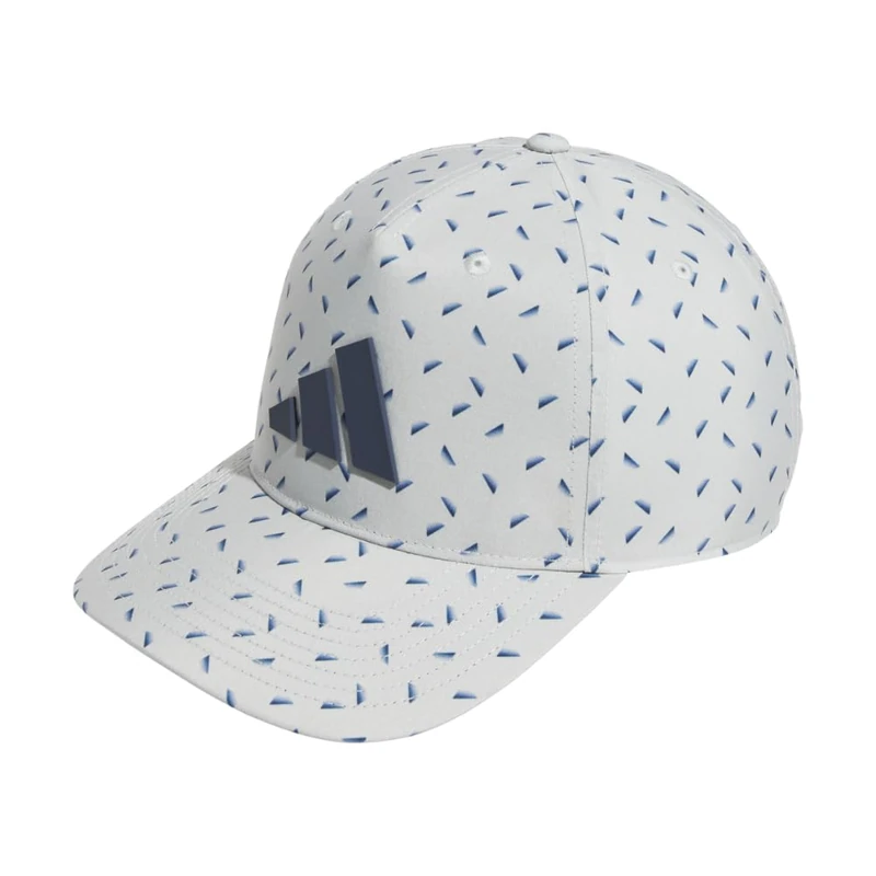 adidas Men's Ultimate365 Tour Slice Print Hat Cap, Wonder Silver, One Size - Image 1