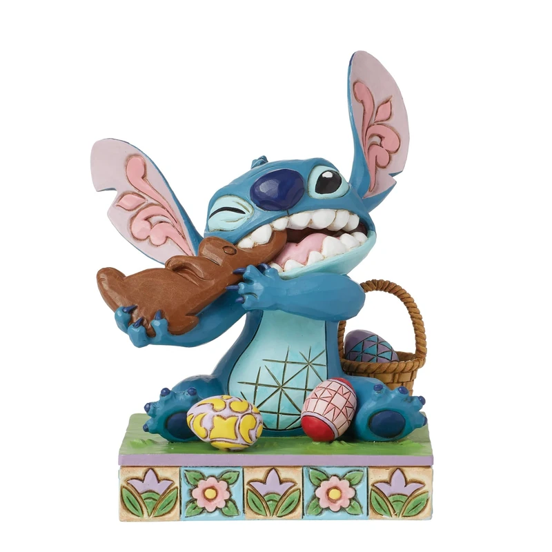 Disney Traditions Stitch Easter Figurine