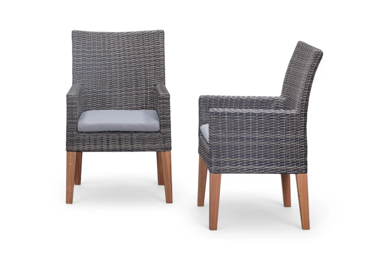 Out & Out Original Florida - Rattan Dining Chair - Set of 2